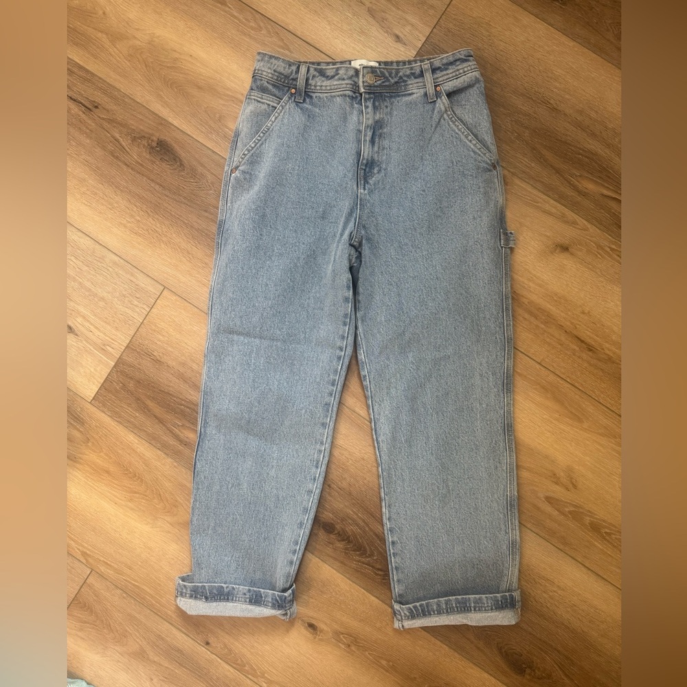 Mined by Los Angeles women’s wide leg denim jeans size 5/26 preloved no flaws